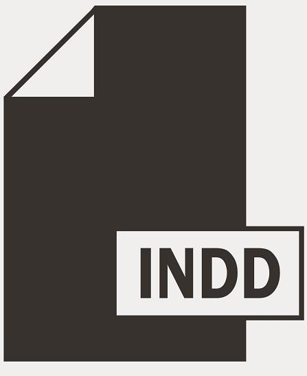 A picture of the INDD file icon.
