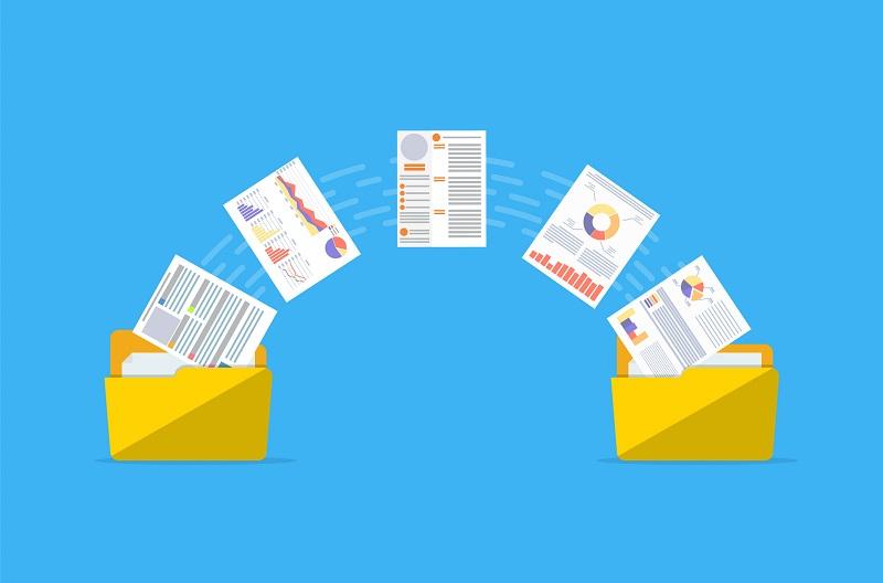 files sending from folder-to-folder.