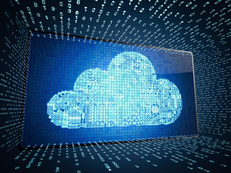 A digital floating cloud.