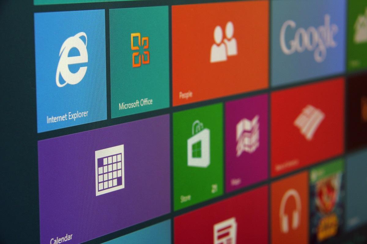 A picture of the Microsoft interface.