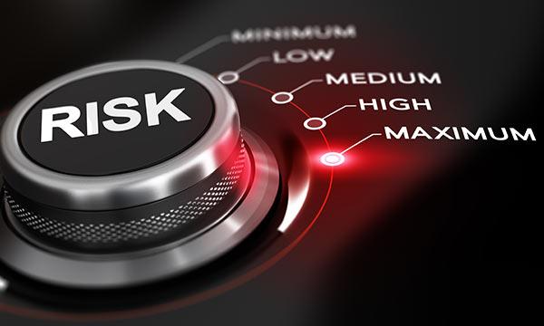A 'risk' knob cranked to maximum.