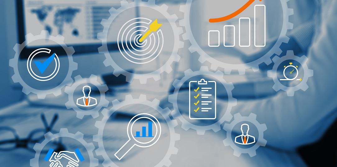 Workflow processes in a digital chart.