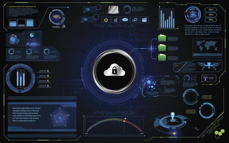An interface of digital media systems.