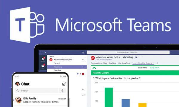 Screenshot of Microsoft Teams