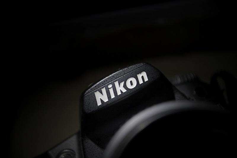 A picture of a Nikon camera.