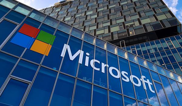 The Microsoft building.