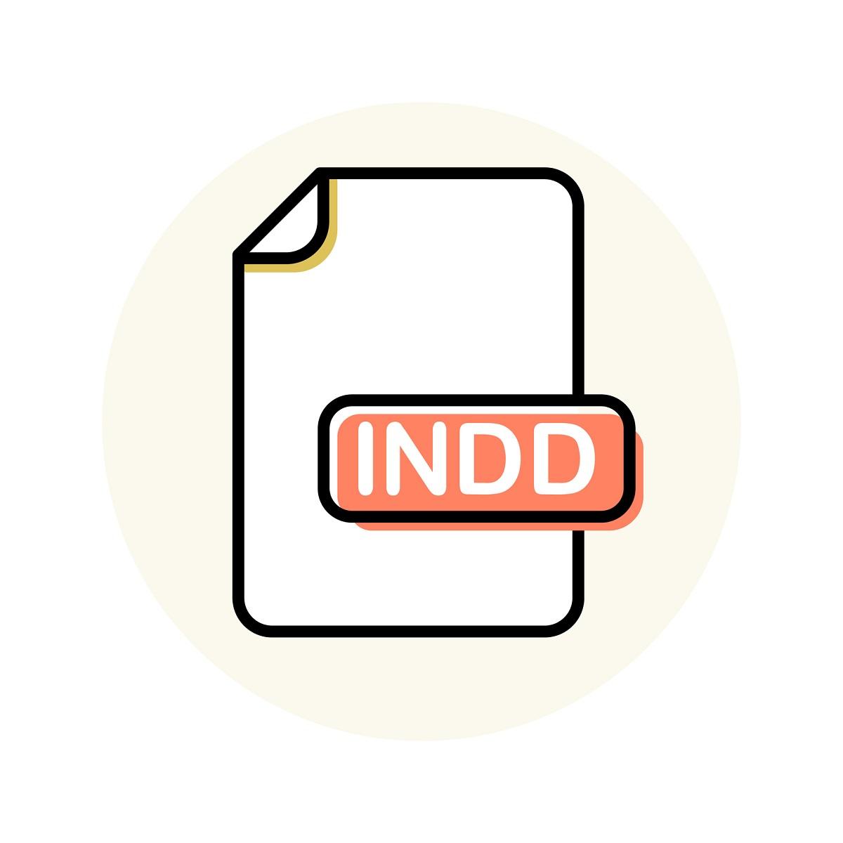 Das Dateisymbol für das INDD-Bildformat.
