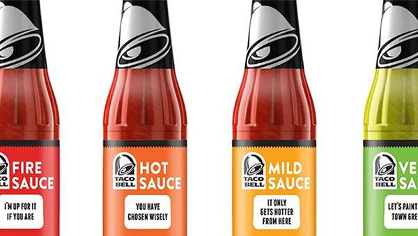 The Taco Bell bottled sauce.