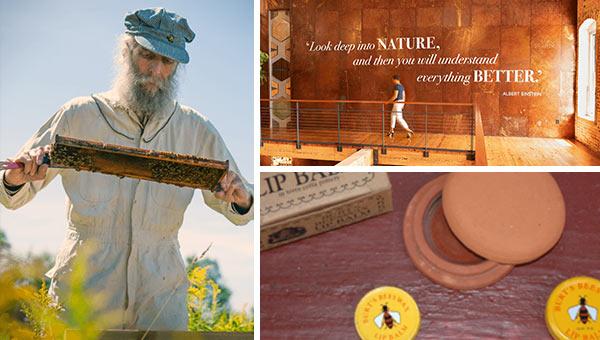 The Burt's Bees founder.