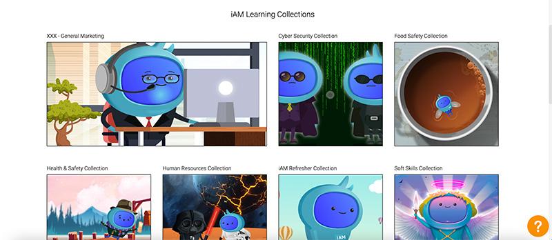 iAM Learning animations in Canto.