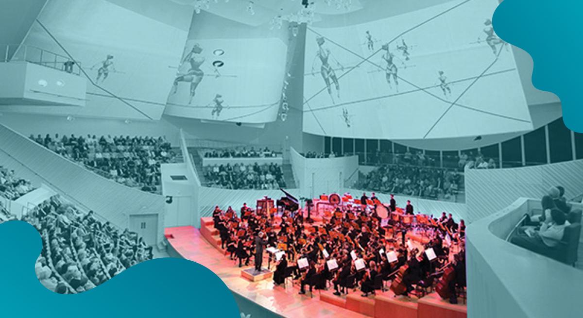New World Symphony orchestra performance