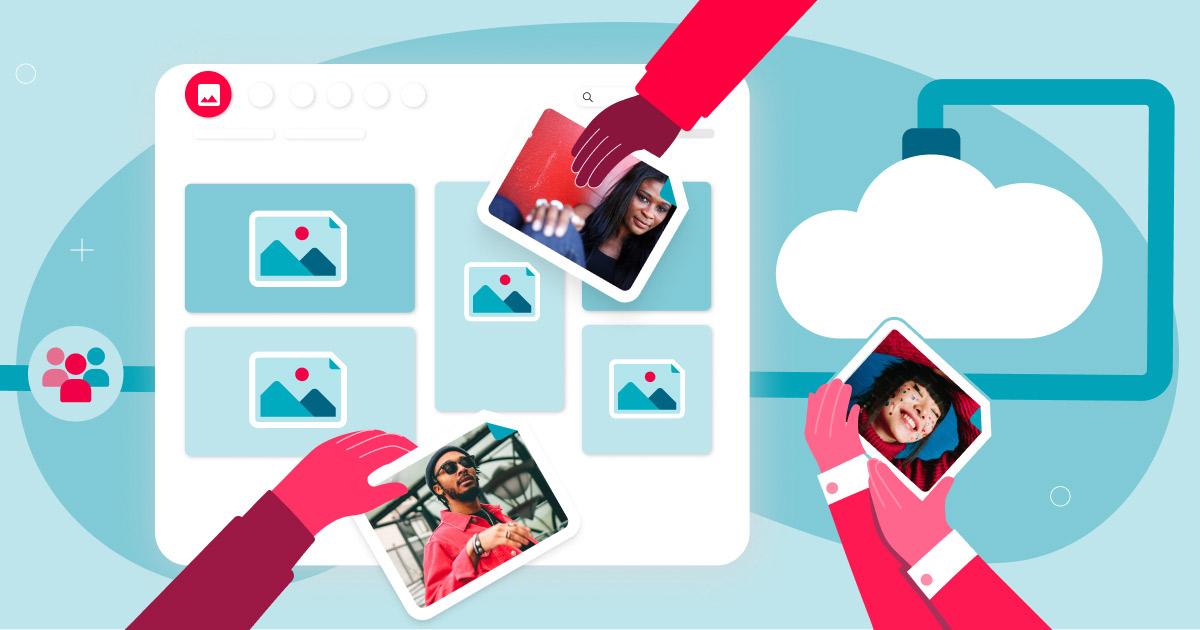 What is image library software?