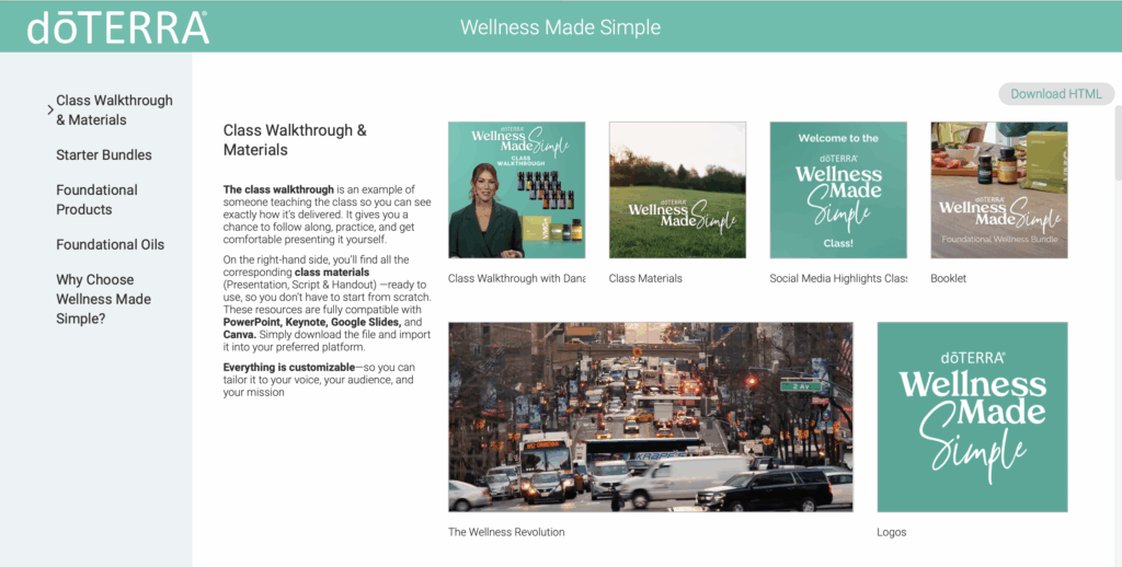 doTERRA’s Style Guides give advocates a single place to access everything they need for each campaign.