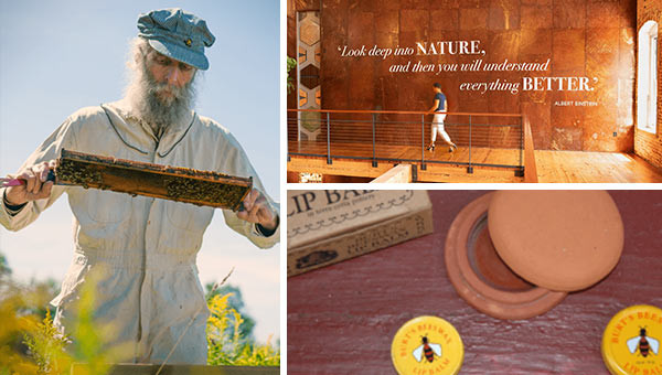 The Burt's Bees founder.
