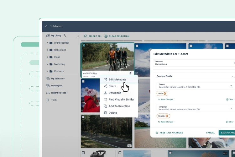 AI assisted metadata